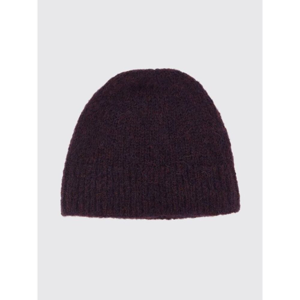 Dries Van Noten Men Ribbed Wool And Alpaca Blend Beanie Dries Van Noten